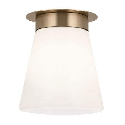 Kichler - Griestu lampa ALBERS 1xE27/40W/230V Ø 21,6 cm bronzas krāsas