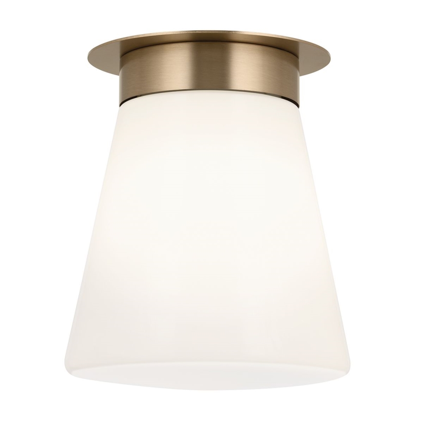 Kichler - Griestu lampa ALBERS 1xE27/40W/230V Ø 21,6 cm bronzas krāsas