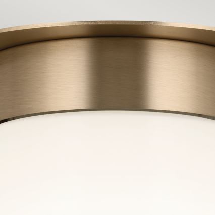 Kichler - Griestu lampa ALBERS 1xE27/40W/230V Ø 21,6 cm bronzas krāsas