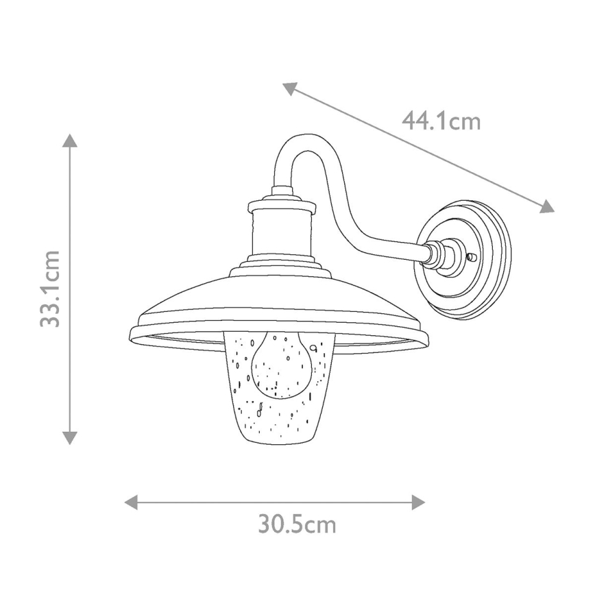 Kichler - Āra lampa ALLENBURY 1xE27/40W/230V IP44