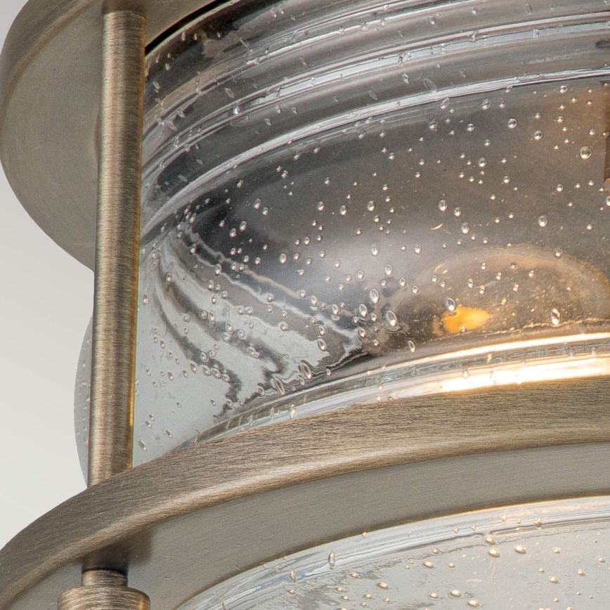 Kichler - Āra gaismeklis ASHLANDBAY 1xE27/60W/230V IP44 bronzas krāsa