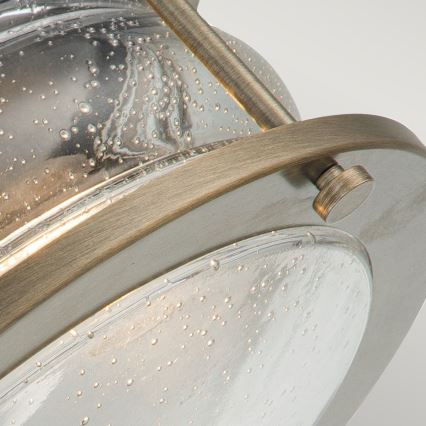 Kichler - Āra gaismeklis ASHLANDBAY 1xE27/60W/230V IP44 bronzas krāsa