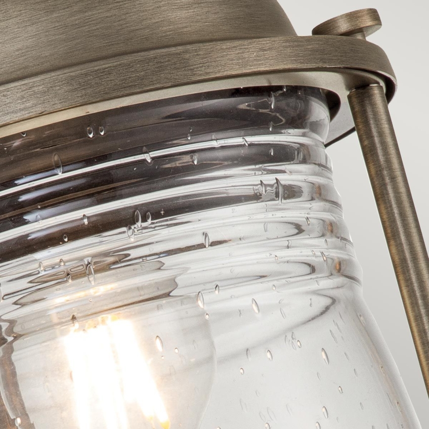 Kichler - Āra lampa ASHLANDBAY 1xE27/60W/230V IP44 bronzas krāsā