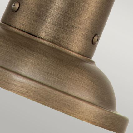 Kichler - Āra lampa ASHLANDBAY 1xE27/60W/230V IP44 bronzas krāsā