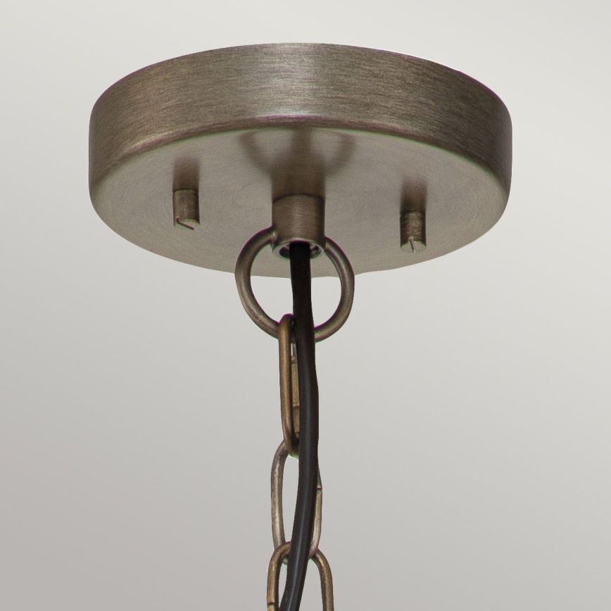 Kichler - Āra lustra ar ķēdi ASHLAND BAY 1xE27/60W/230V IP44