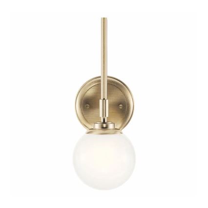 Kichler - LED Vannas istabas sienas lampa BENNO 1xG9/3W/230V IP44 misiņš