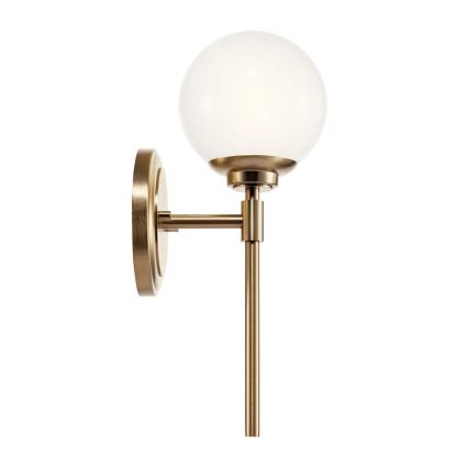 Kichler - LED Vannas istabas sienas lampa BENNO 1xG9/3W/230V IP44 misiņš