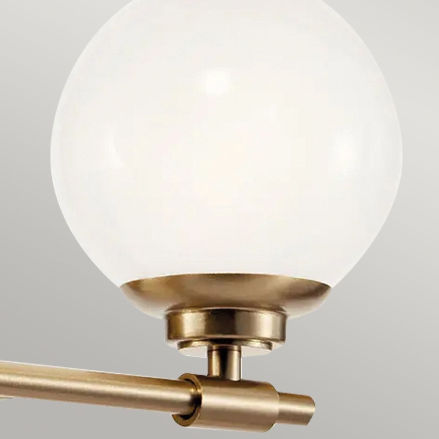 Kichler - LED Vannas istabas sienas lampa BENNO 2xG9/3W/230V IP44 misiņš