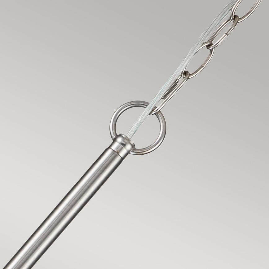 Kichler - lustra ar ķēdi CAPITOL HILL 6xE14/40W/230V matēts hroms