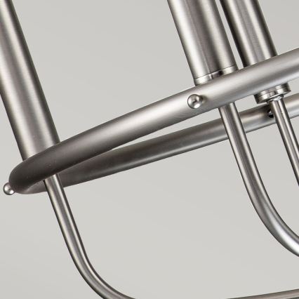 Kichler - lustra ar ķēdi CAPITOL HILL 6xE14/40W/230V matēts hroms