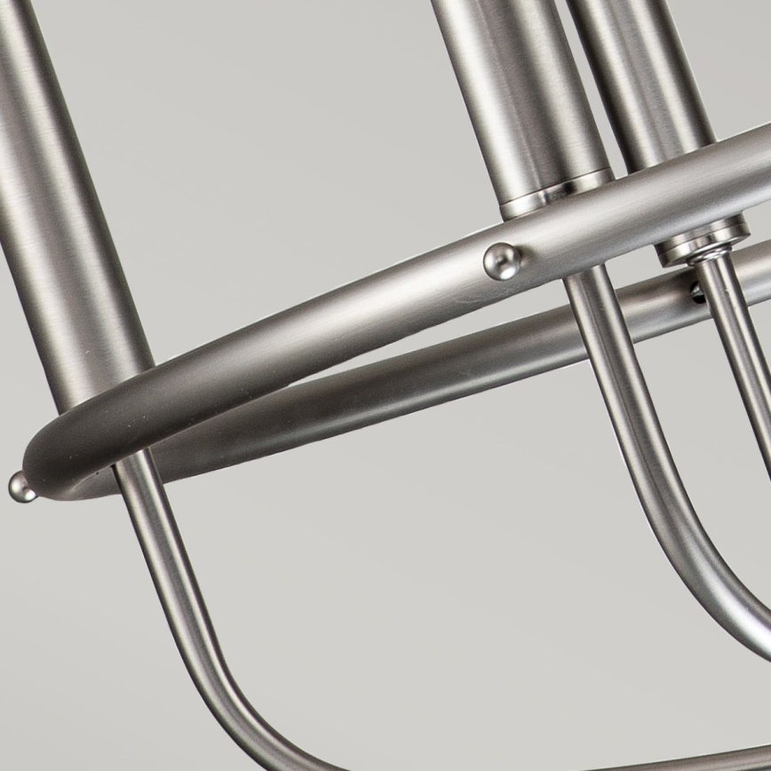 Kichler - lustra ar ķēdi CAPITOL HILL 6xE14/40W/230V matēts hroms