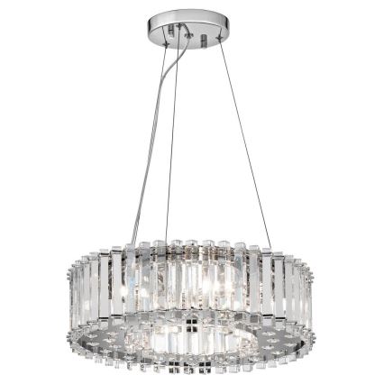 Kichler - LED Vannas istabas lustra ar auklu CRYSTAL SKYE 6xG9/3W/230V IP44