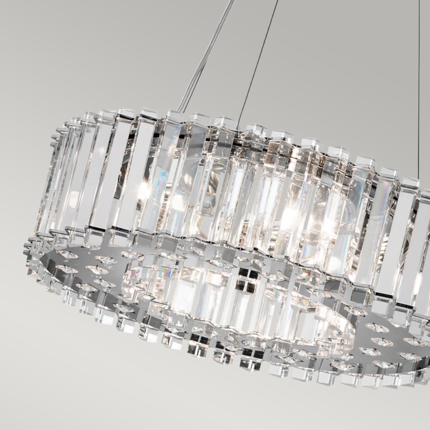 Kichler - LED Vannas istabas lustra ar auklu CRYSTAL SKYE 6xG9/3W/230V IP44