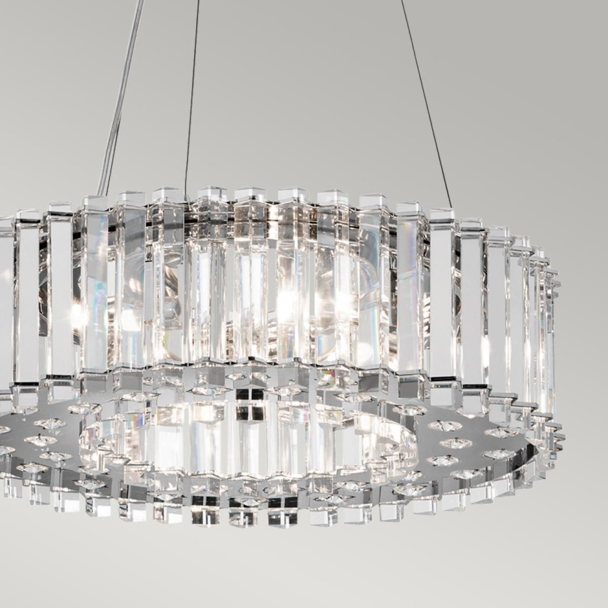 Kichler - LED Vannas istabas lustra ar auklu CRYSTAL SKYE 6xG9/3W/230V IP44