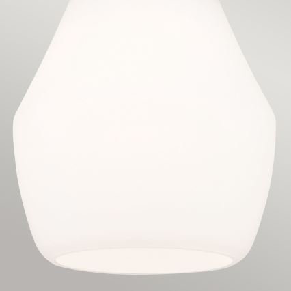 Kichler - DEELA griestu lustra ar stieni 1xE27/60W/230V Ø 17,8 cm melna