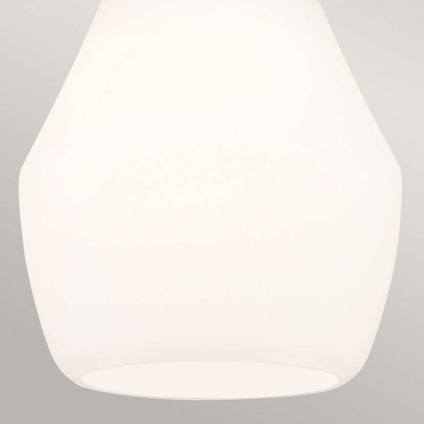 Kichler - DEELA griestu lustra ar stieni 1xE27/60W/230V Ø 17,8 cm melna