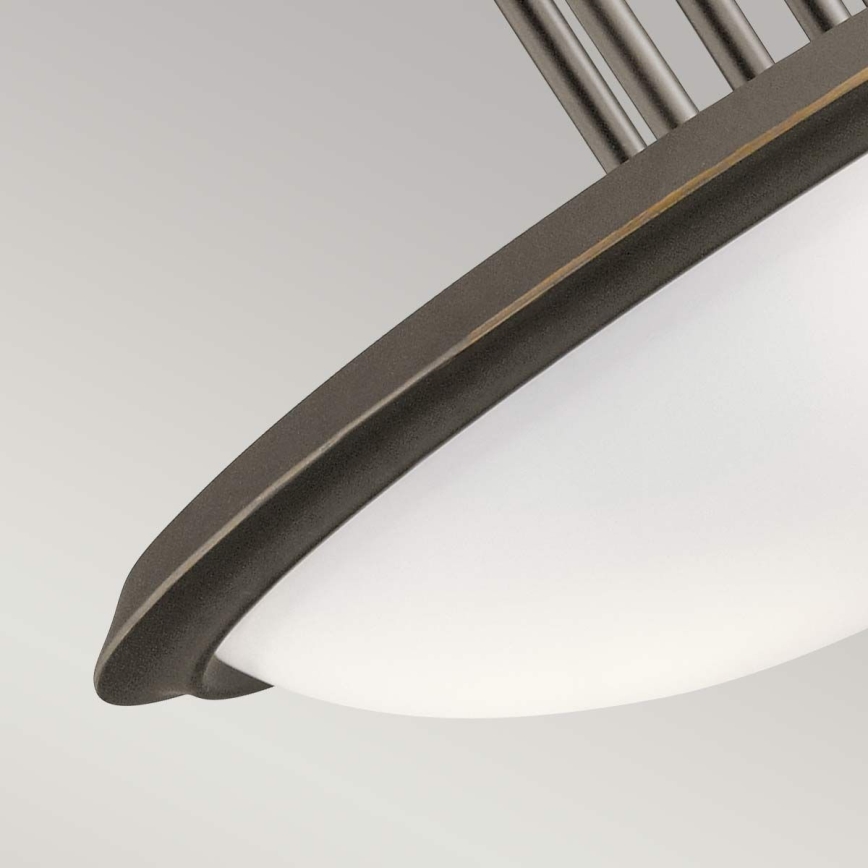 Kichler - Virsapmetuma lustra DREYFUS 3xE27/60W/230V bronza