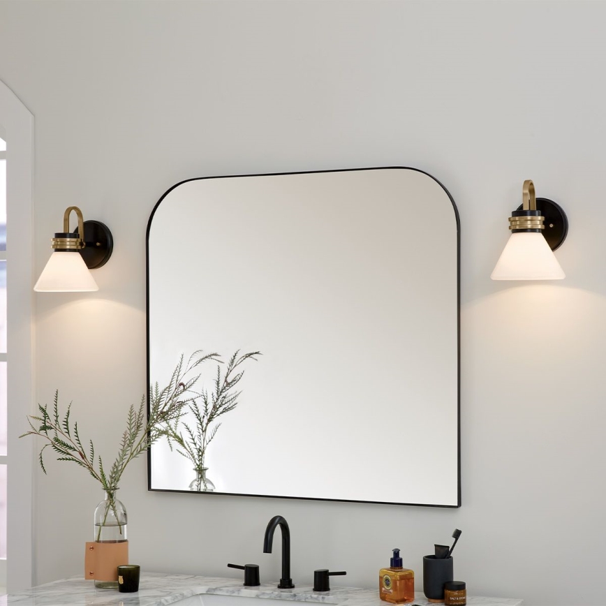 Kichler - LED Vannas istabas sienas lampa FARUM 1xG9/3W/230V IP44 melna/misiņš