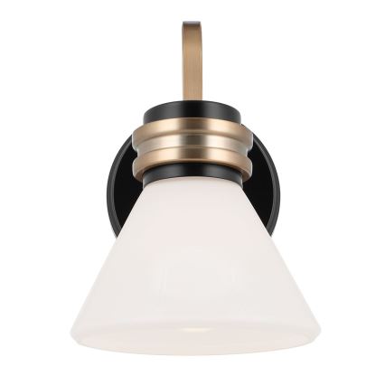 Kichler - LED Vannas istabas sienas lampa FARUM 1xG9/3W/230V IP44 melna/misiņš