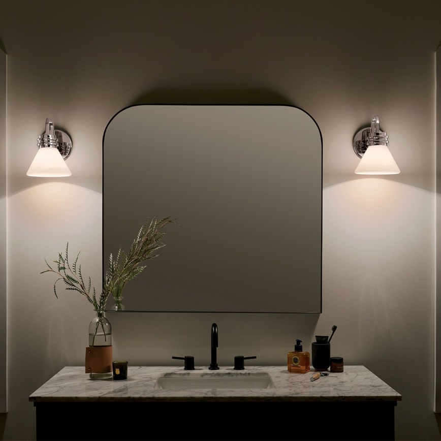 Kichler - LED Vannas istabas sienas lampa FARUM 1xG9/3W/230V IP44 spīdīgi hromēts