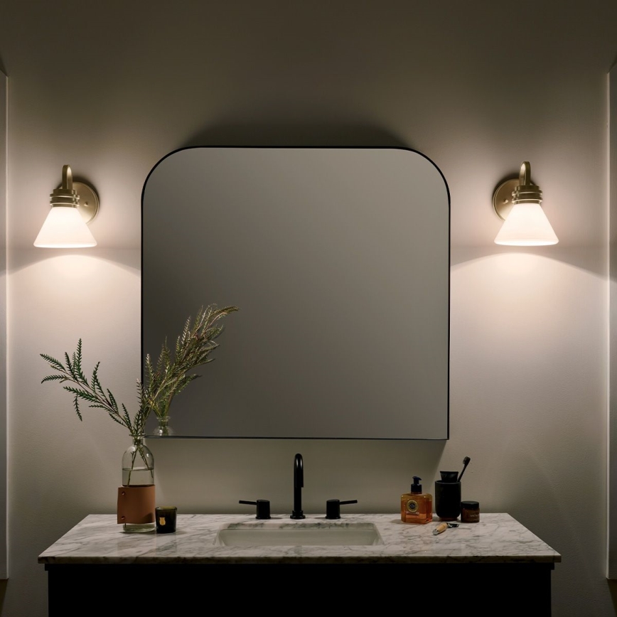Kichler - LED Vannas istabas sienas lampa FARUM 1xG9/3W/230V IP44 misiņš