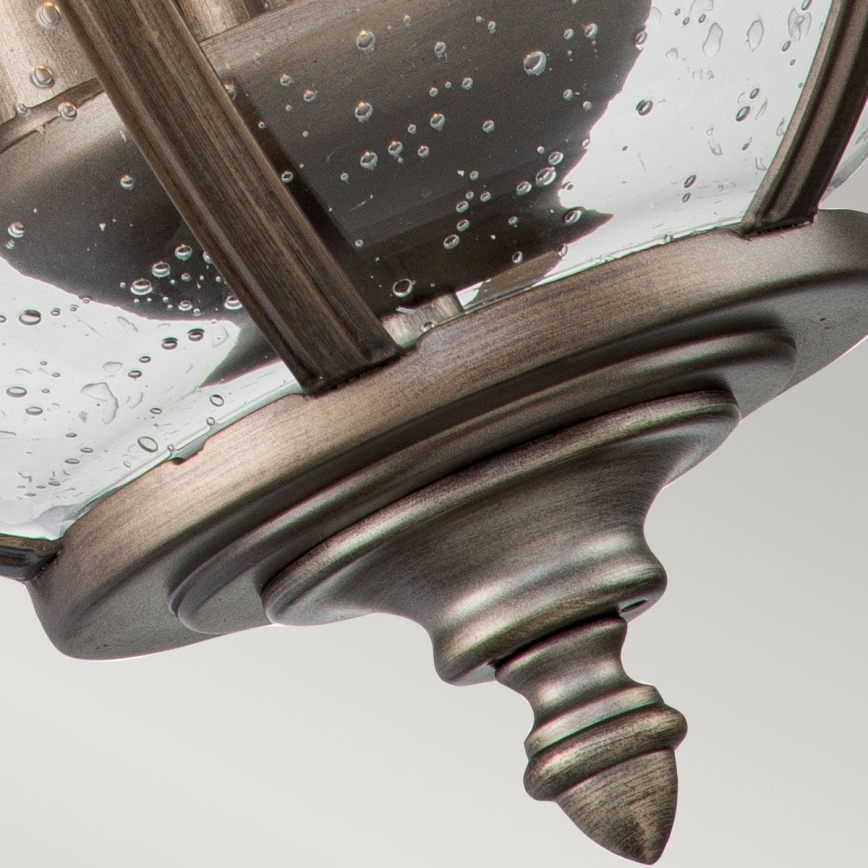 Kichler - Āra sienas gaismeklis HALLERON 3xE14/40W/230V IP44