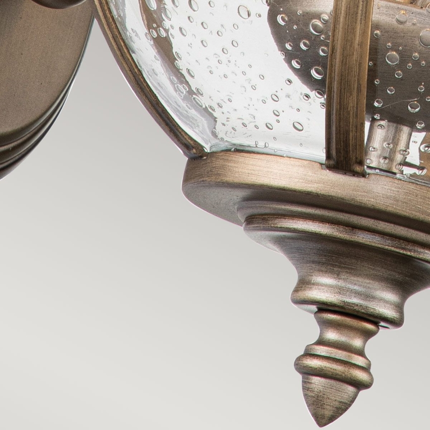 Kichler - Āra sienas lampa HALLERON 2xE14/40W/230V IP44