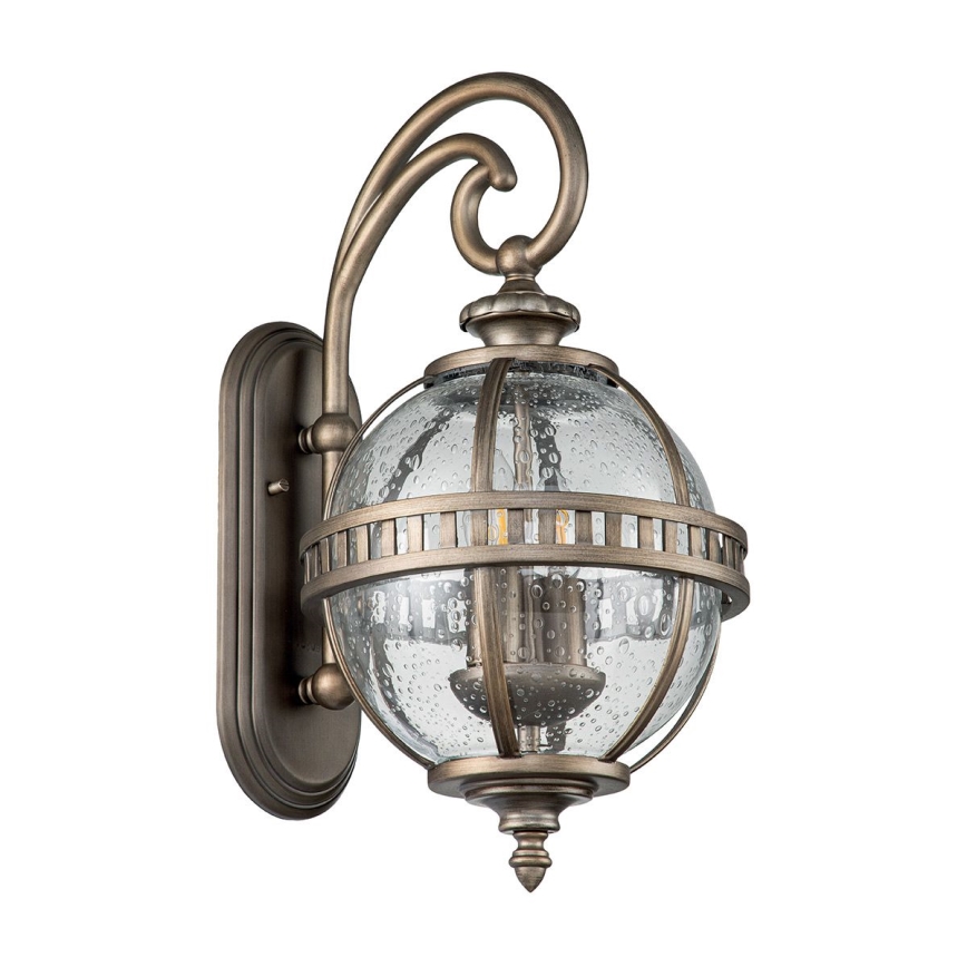 Kichler - Āra sienas lampa HALLERON 2xE14/40W/230V IP44