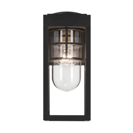 Kichler - Āra sienas lampa HONE 1xE27/60W/230V IP44 melna
