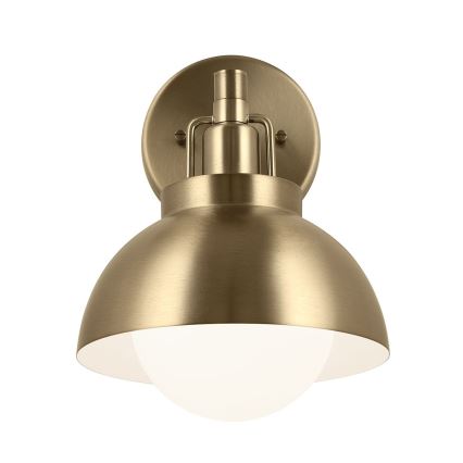 Kichler - Sienas lampa NIVA 1xE27/40W/230V misiņš
