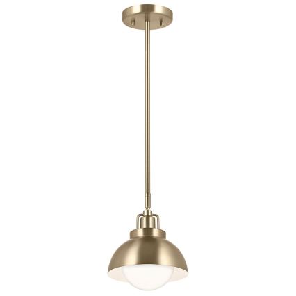Kichler - Sienas lampa NIVA 1xE27/40W/230V misiņš