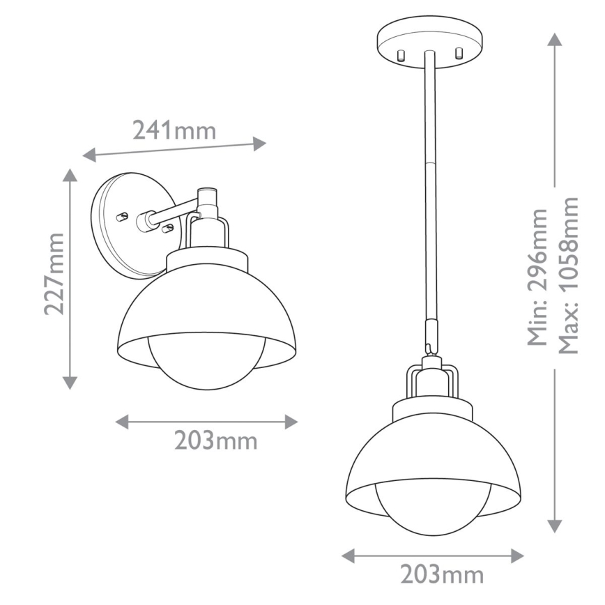 Kichler - Sienas lampa NIVA 1xE27/40W/230V misiņš