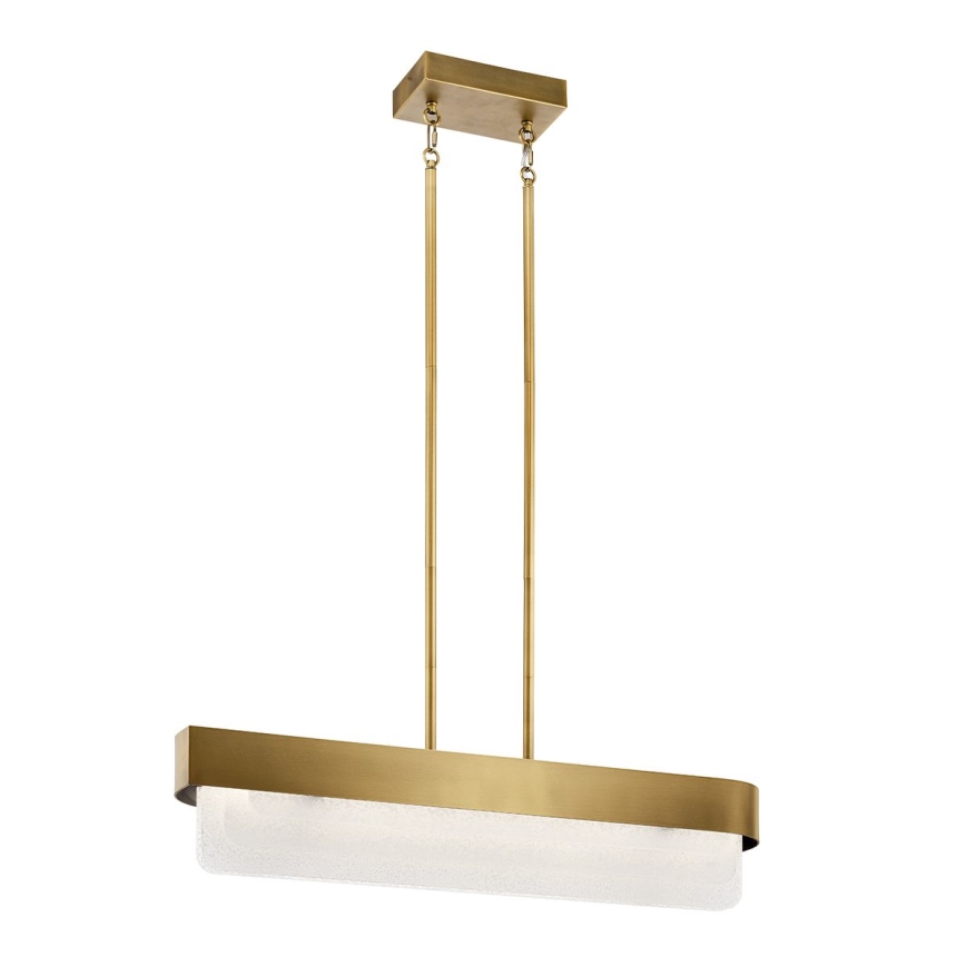 Kichler - LED lustra uz stieņa SERENE LED/40W/230V zeltaina