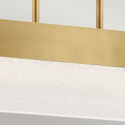Kichler - LED lustra uz stieņa SERENE LED/40W/230V zeltaina