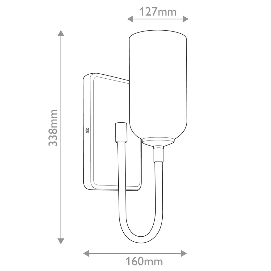 Kichler - LED vannas istabas gaismeklis SOLIA 1xG9/3W/230V IP44 zelta