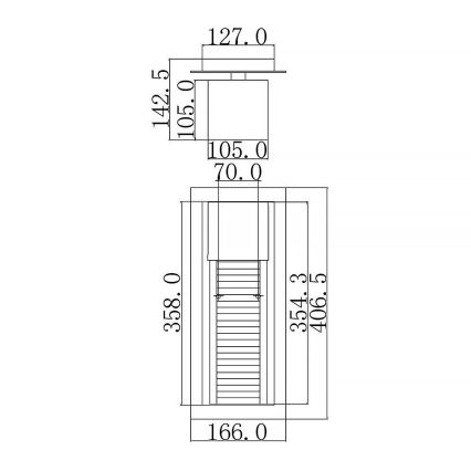 Kichler - LED Āra sienas lampa SOREL 1xGU10/7W/230V IP44 brūna
