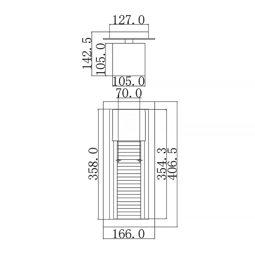 Kichler - LED Āra sienas lampa SOREL 1xGU10/7W/230V IP44 brūna