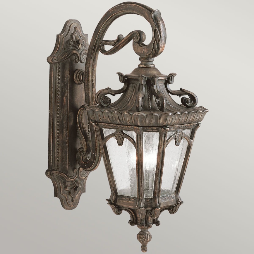 Kichler - Āra sienas lampa TOURNAI 3xE14/60W/230V IP44