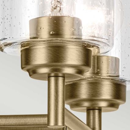 Kichler - Sienas lampa WINSLOW 2xE27/60W/230V misiņš