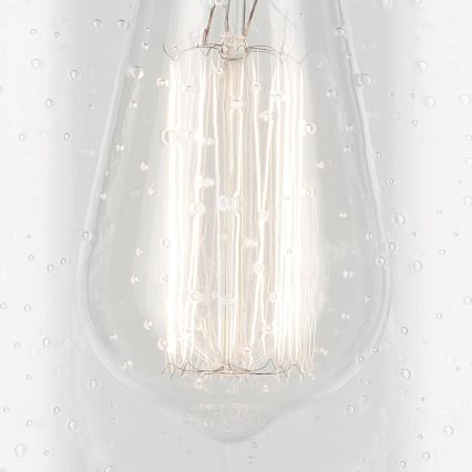 Kichler - Griestu lampa WINSLOW 1xE27/60W/230V d. 21,6 cm misiņš