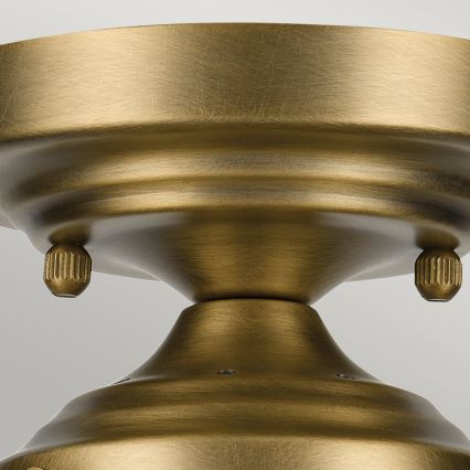 Kichler - Griestu lampa WINSLOW 1xE27/60W/230V d. 21,6 cm misiņš