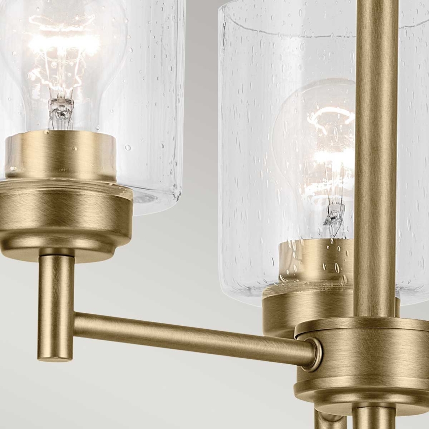 Kichler - Lustra ar ķēdi WINSLOW 3xE27/60W/230V d. 45,8 cm misiņš