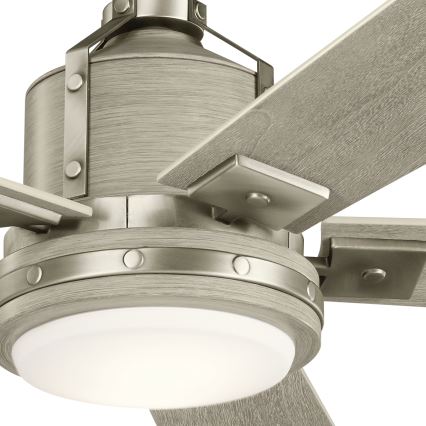 Kichler - LED Aptumšojams griestu ventilators COLERNE LED/10W/230V + tālvadības pults