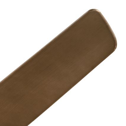 Kichler - LED Aptumšojams griestu ventilators ERIS LED/10W/230V bronza IP44 + tālvadības pults