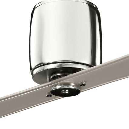 Kichler - Griestu ventilators FERRON spīdīgi hromēts + tālvadības pults