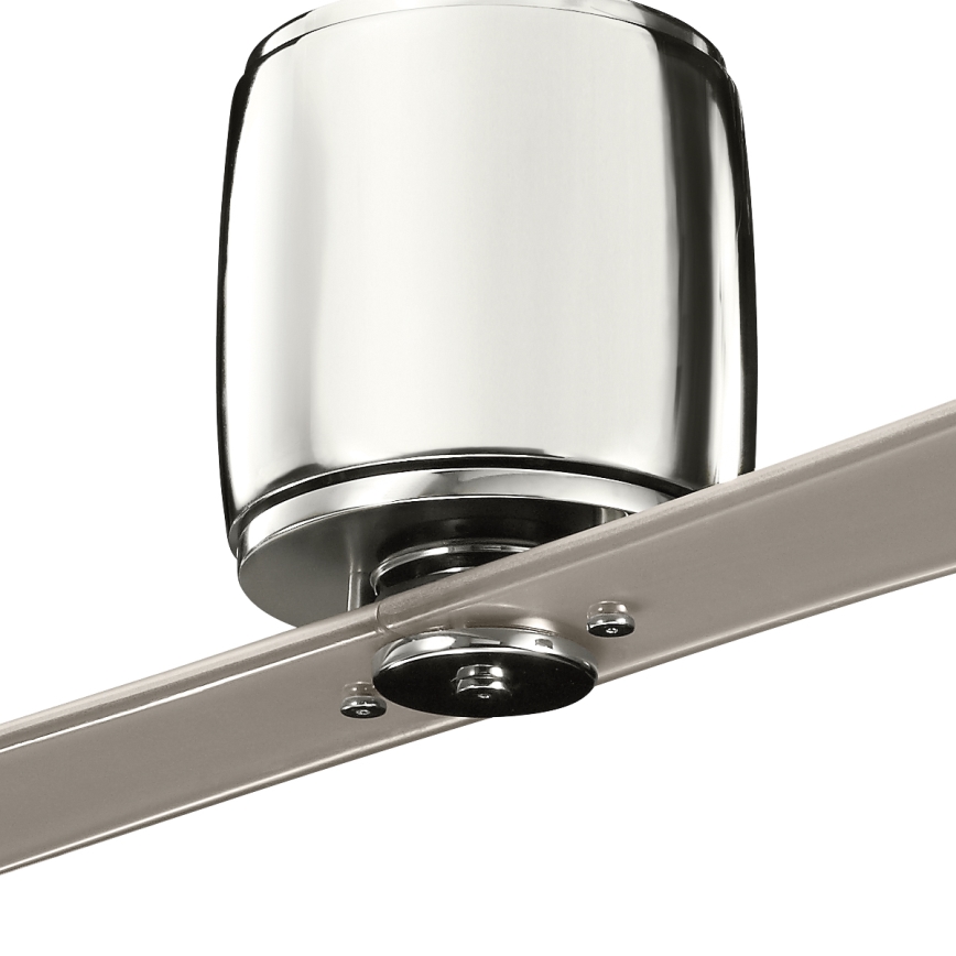 Kichler - Griestu ventilators FERRON spīdīgi hromēts + tālvadības pults