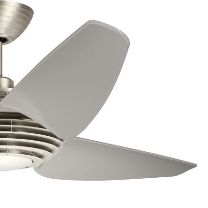 Kichler - LED Aptumšojams griestu ventilators VOYA LED/14W/230V + tālvadības pults