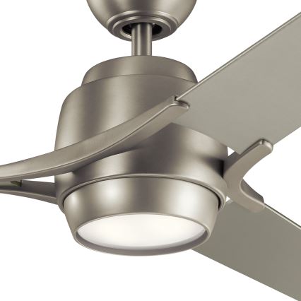 Kichler - LED Aptumšojams griestu ventilators ZEUS LED/10W/230V + tālvadības pults