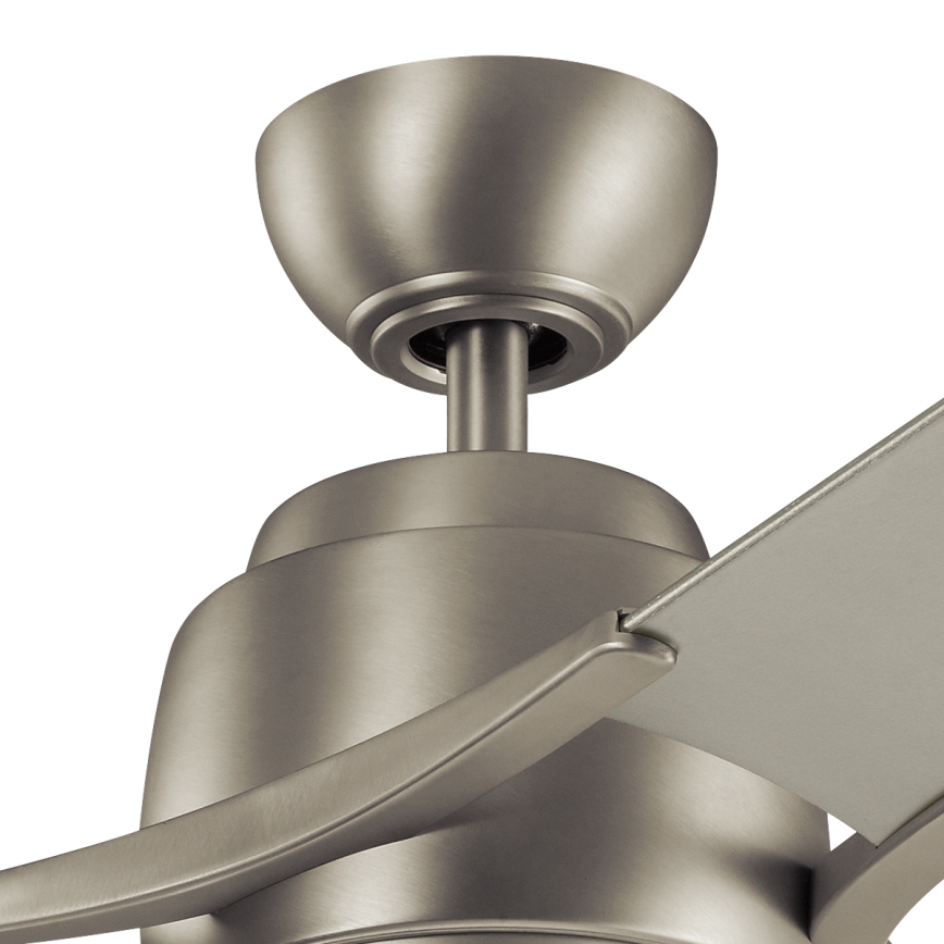 Kichler - LED Aptumšojams griestu ventilators ZEUS LED/10W/230V + tālvadības pults