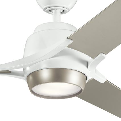 Kichler - LED Aptumšojams griestu ventilators ZEUS LED/10W/230V + tālvadības pults